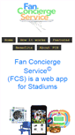Mobile Screenshot of fanconciergeservice.com