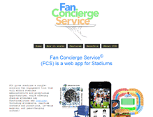 Tablet Screenshot of fanconciergeservice.com
